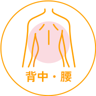 背中・腰